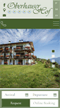 Mobile Screenshot of oberhauserhof.com